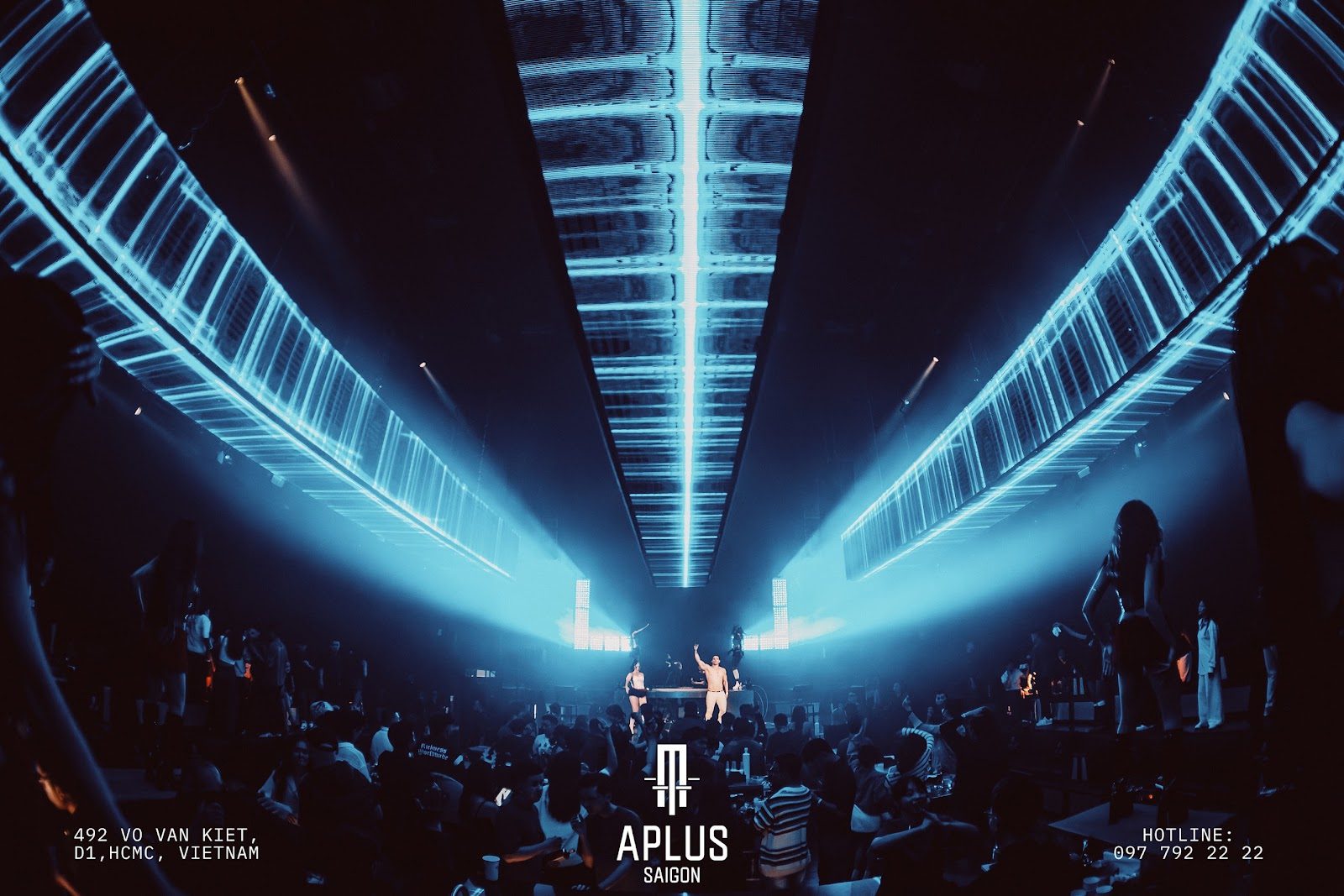 APLUS SAIGON 胡志明夜店内景